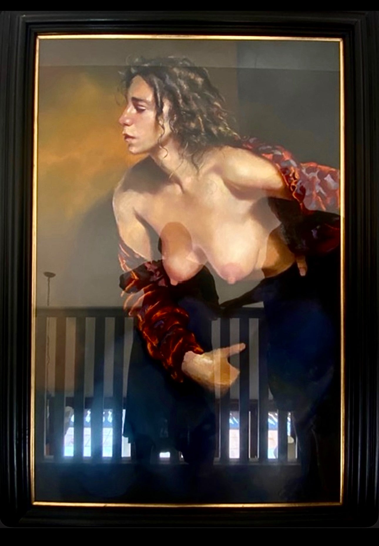 Portrait Of Yana By Robert Lenkiewicz