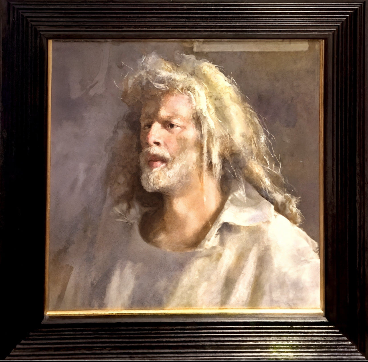 Self Portrait By Robert Lenkiewicz