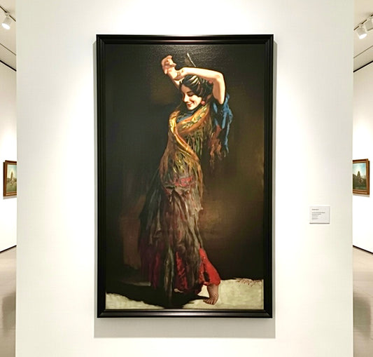 The Flamenco Dancer Leopold Schmutzler (German, 1864-1941)