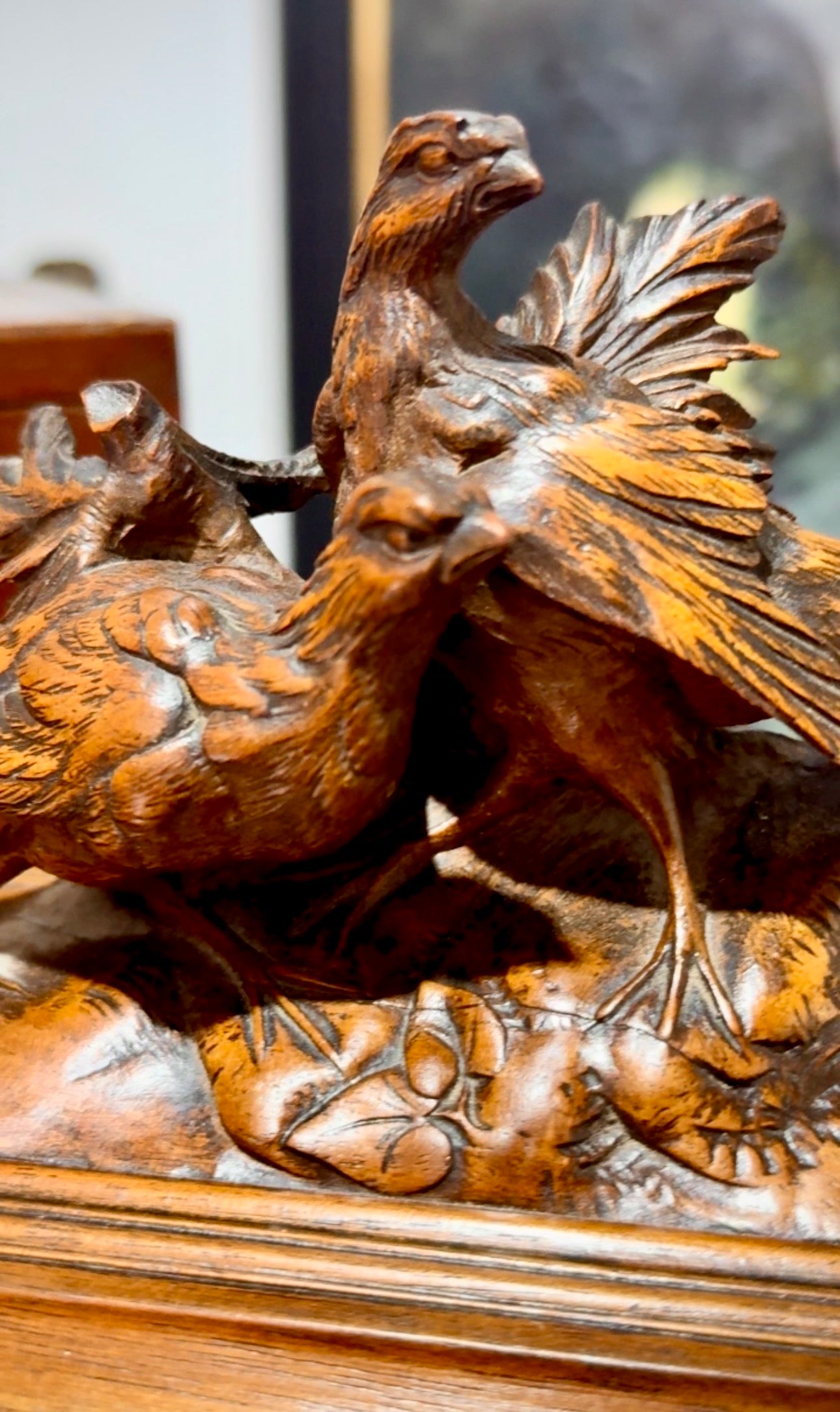 Black Forest Jewellery Cabinet Circa 1860