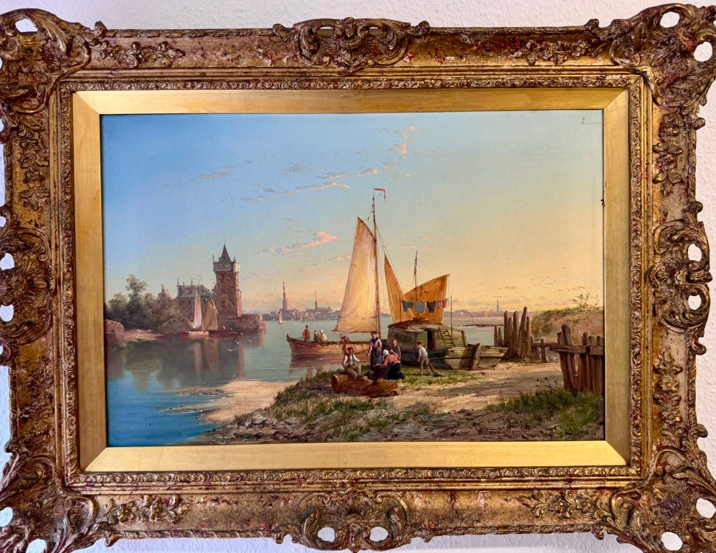 Landscape By William Raymond Dommersen