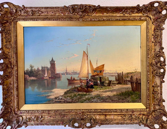 Landscape By William Raymond Dommersen