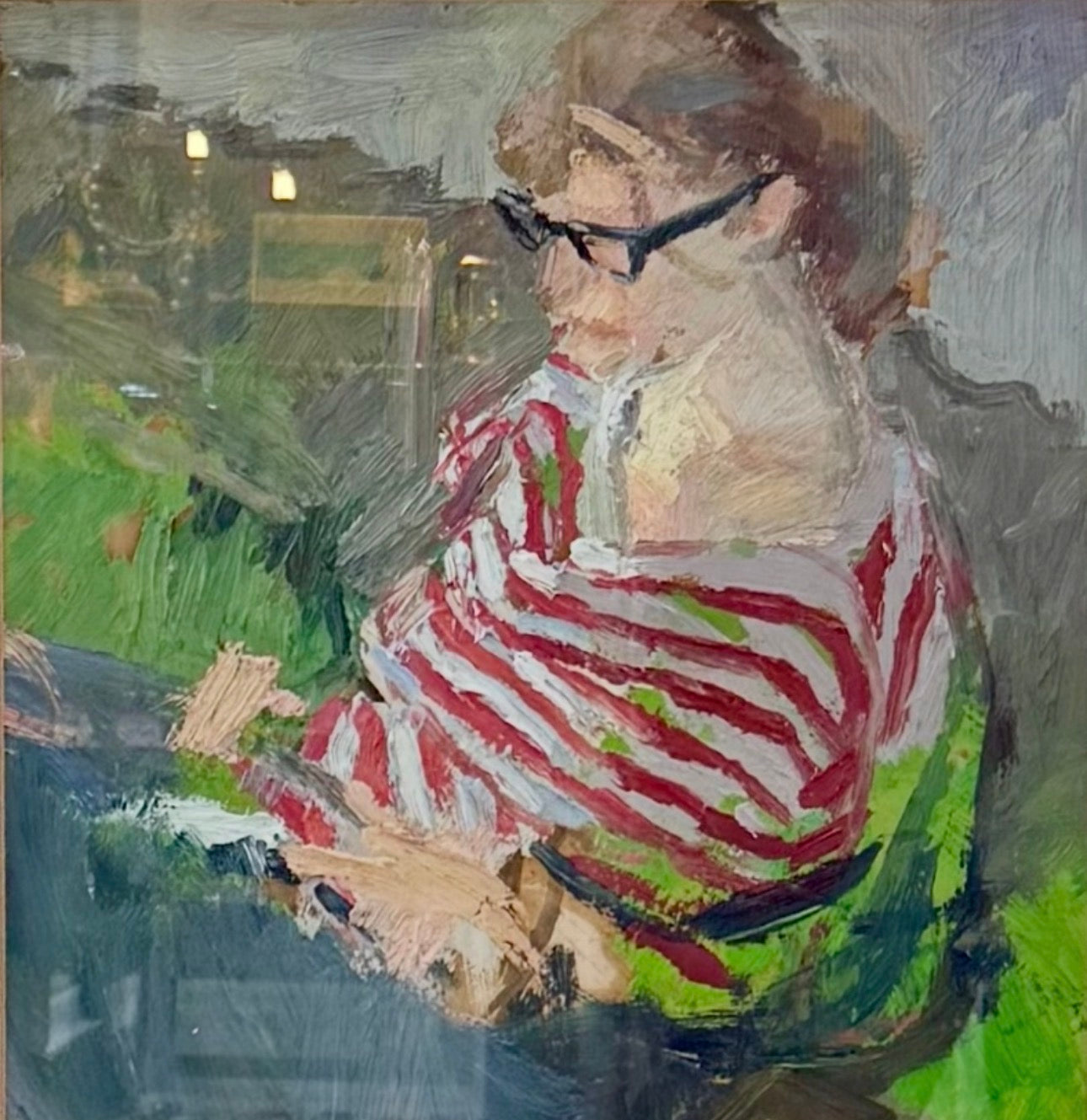 Study Of Mouse By Robert Lenkiewicz Circa 1950