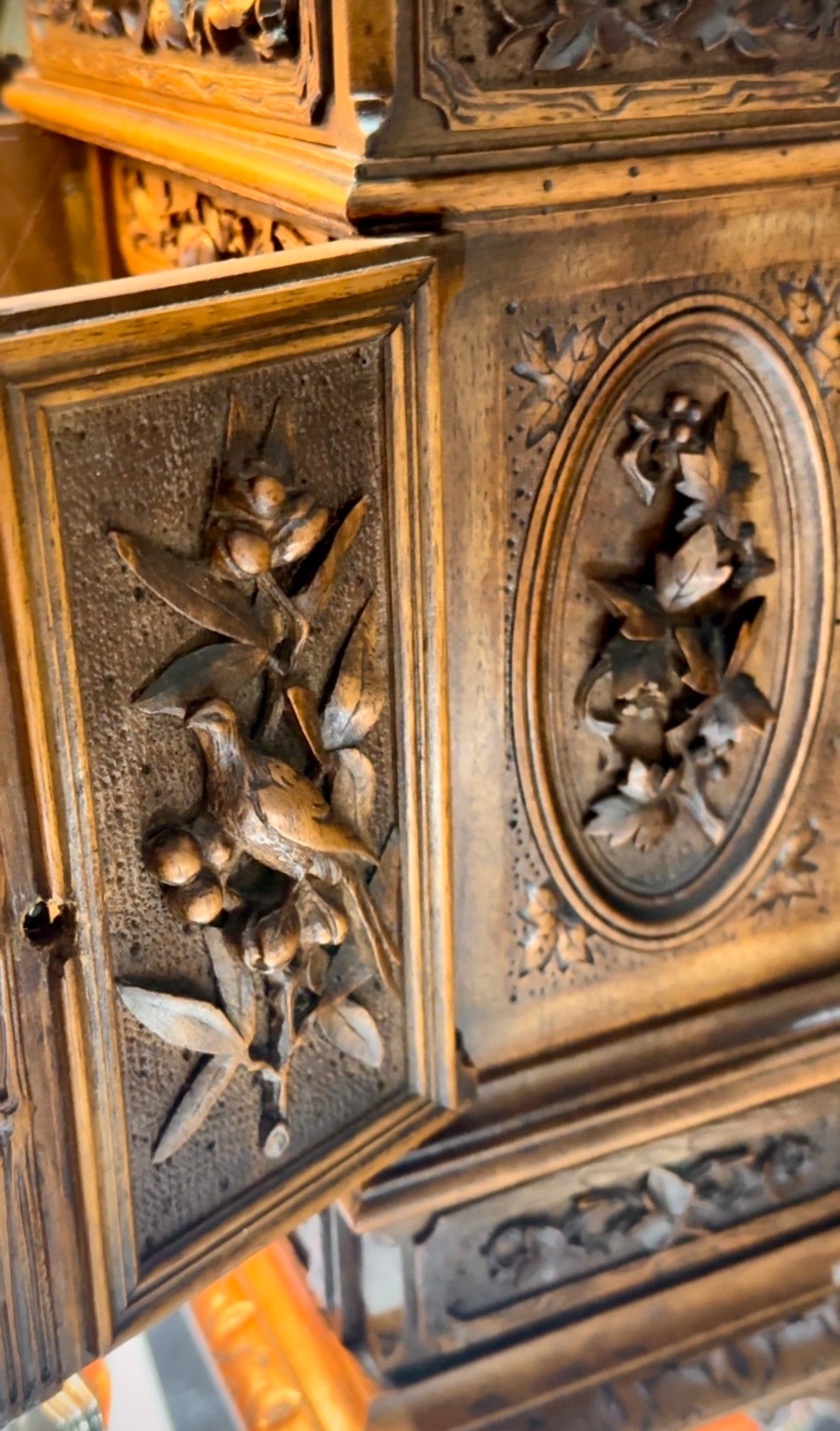 Black Forest Jewellery Cabinet Circa 1860