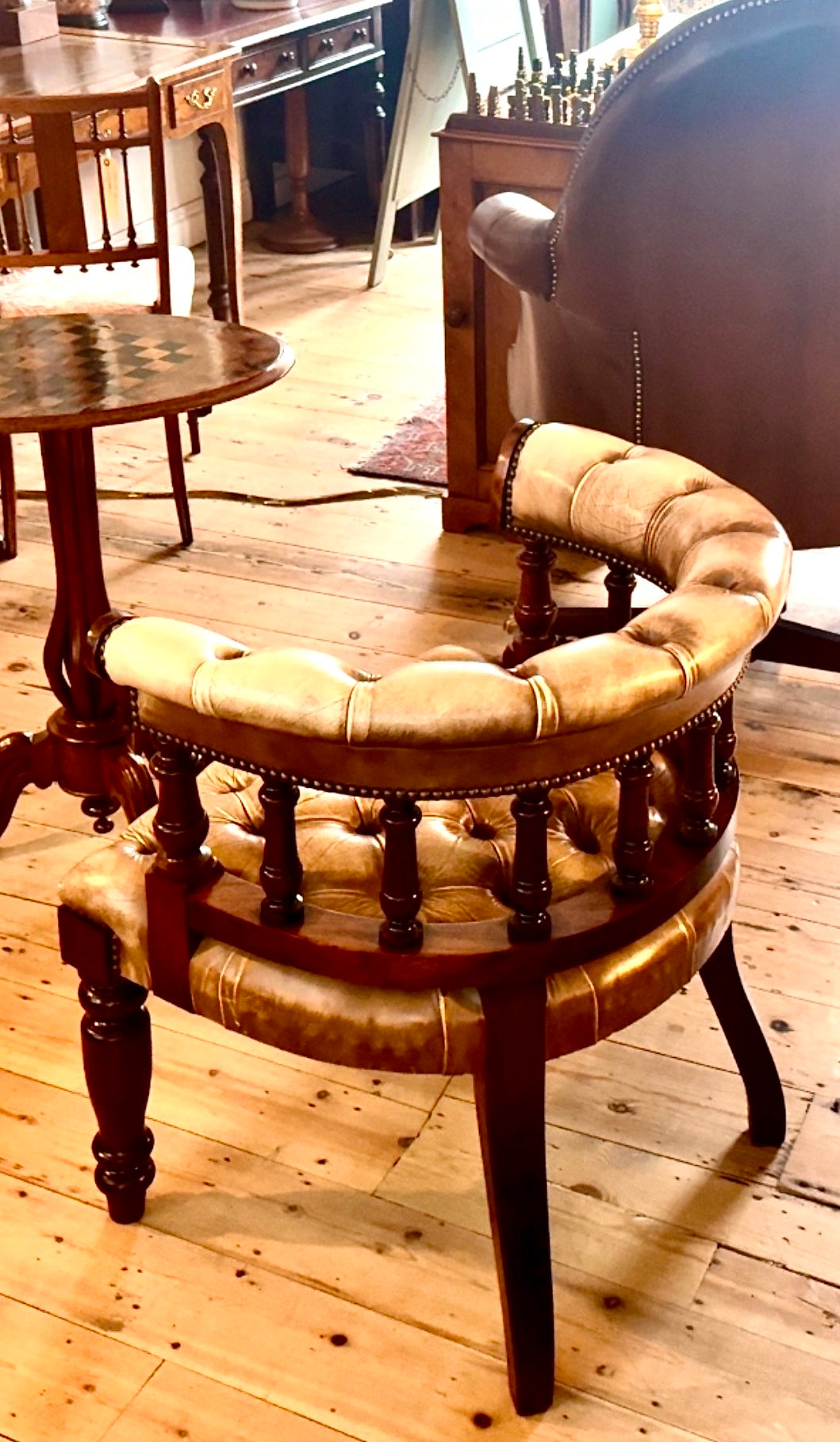 Library or Desk Chair 19th Century