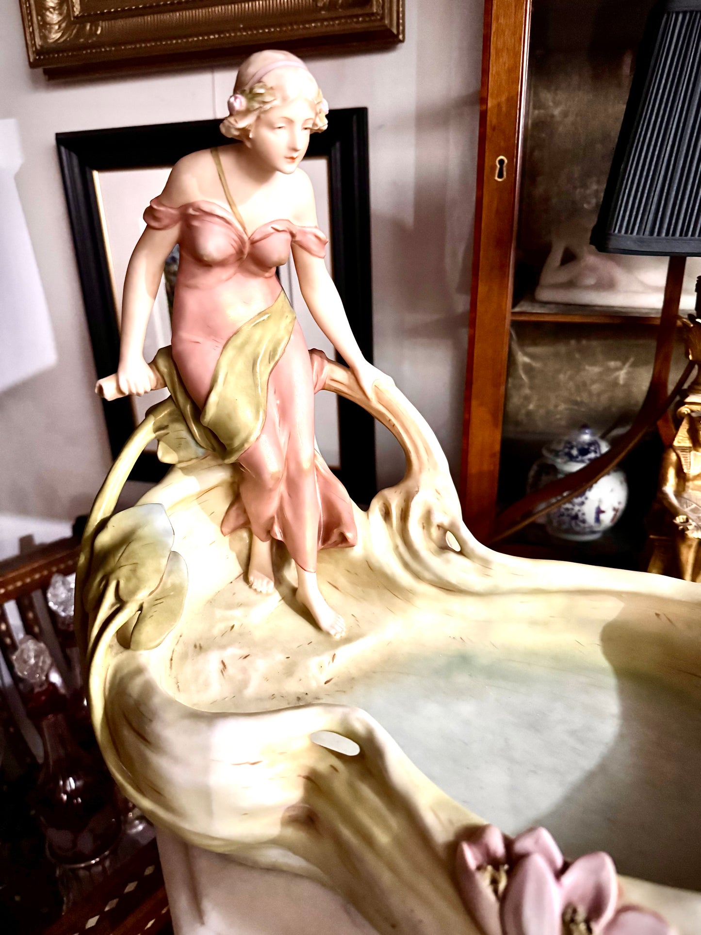 Art Nouveau Porcelain Bowl