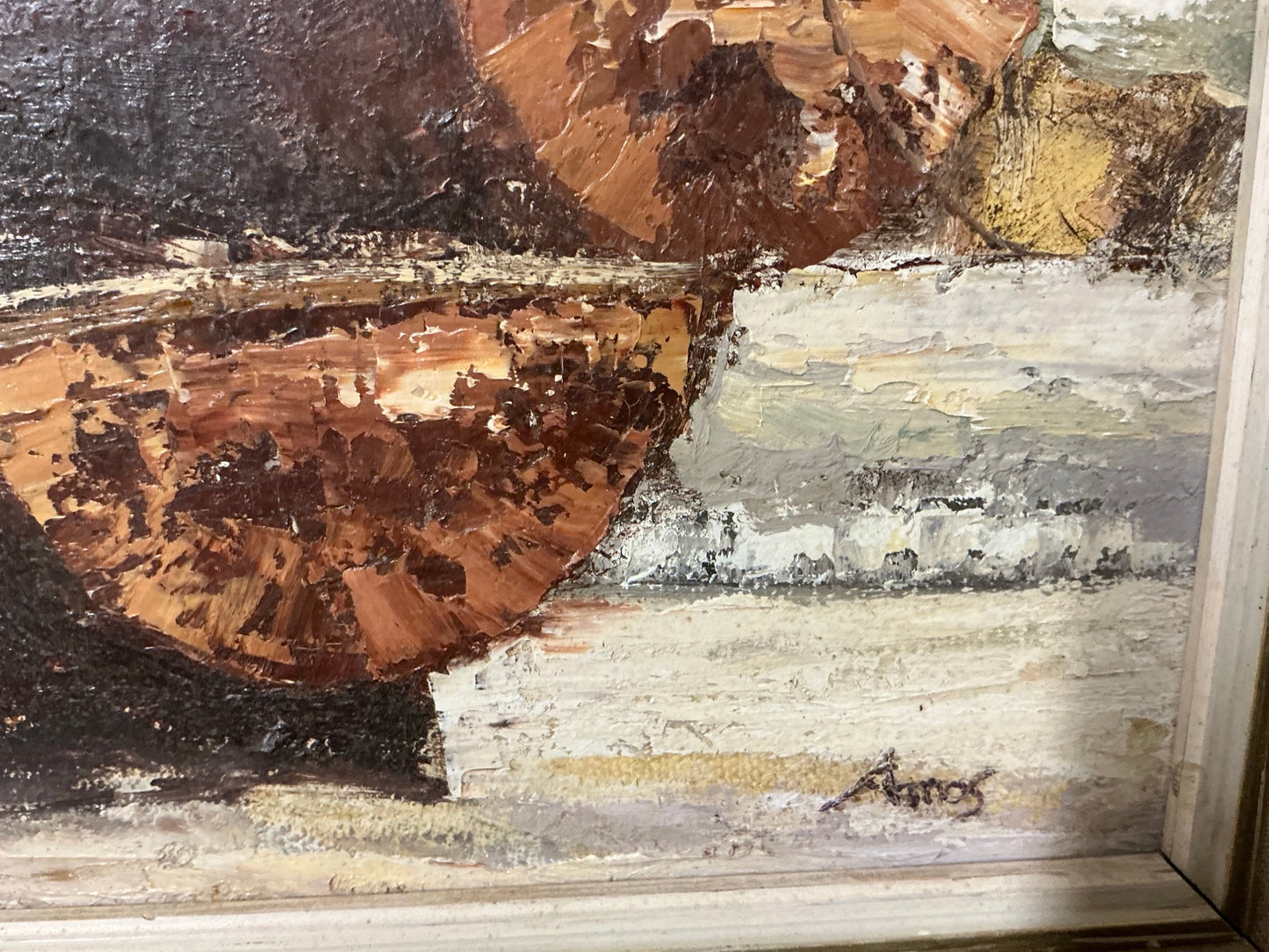 Two Boats and Seascape By Antony Amos