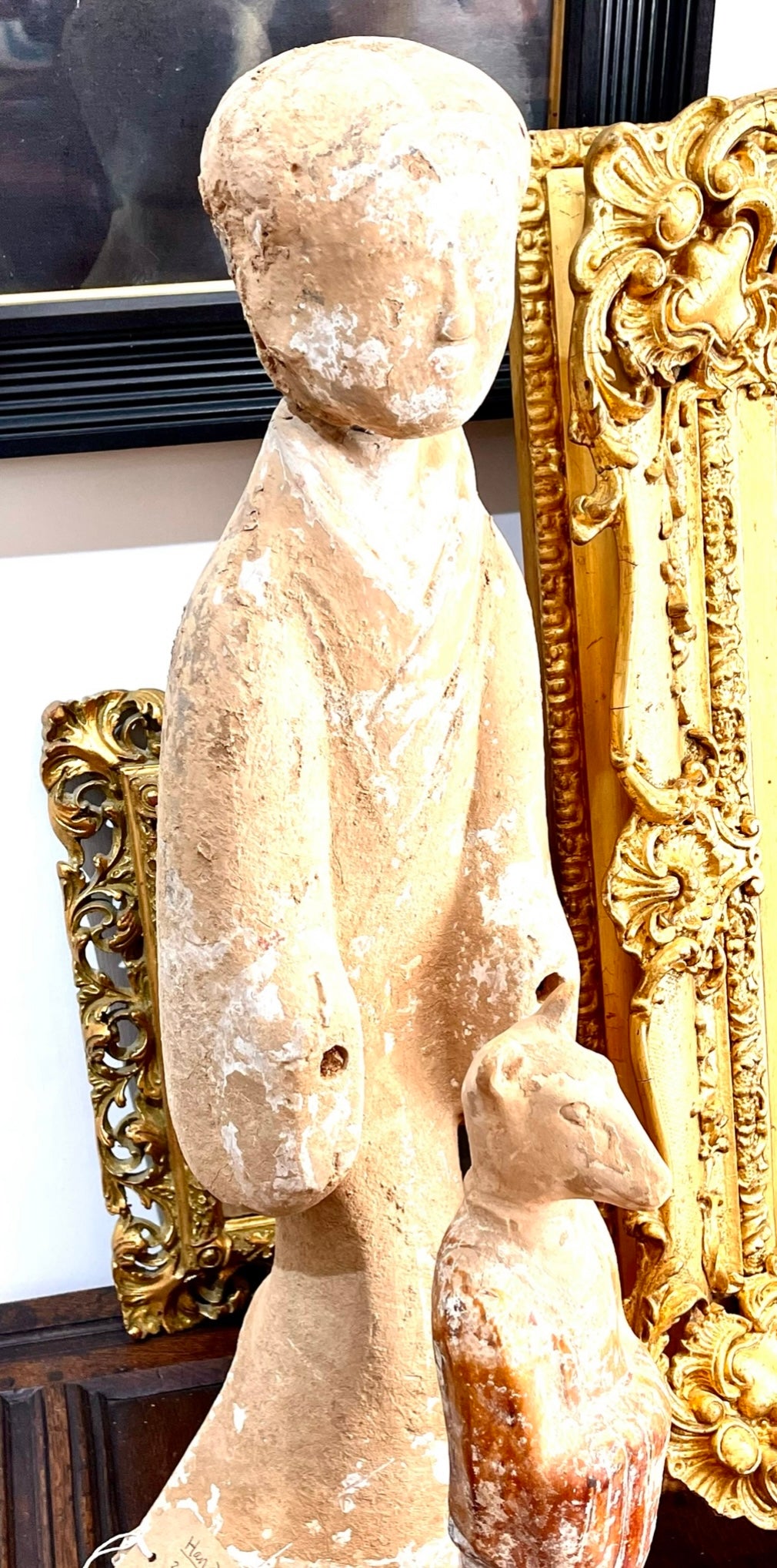 Chinese Courtesan Tang Dynasty terracotta