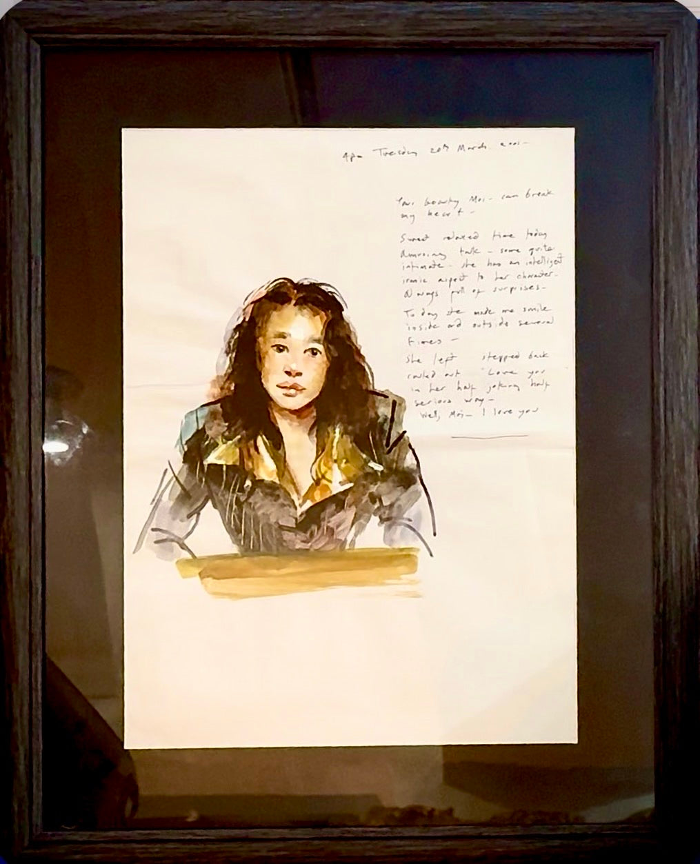 Moi and Notes By Artist