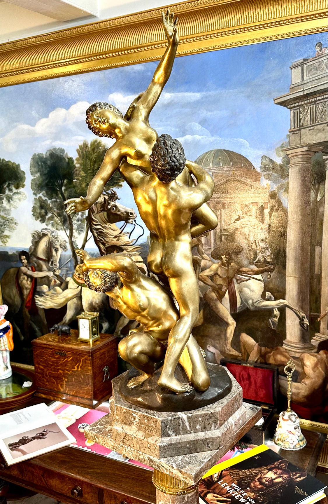 The Abduction of the Sabine Women: Bronze and Marble