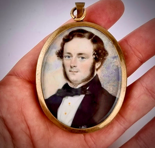 Portrait Miniature 19th Century