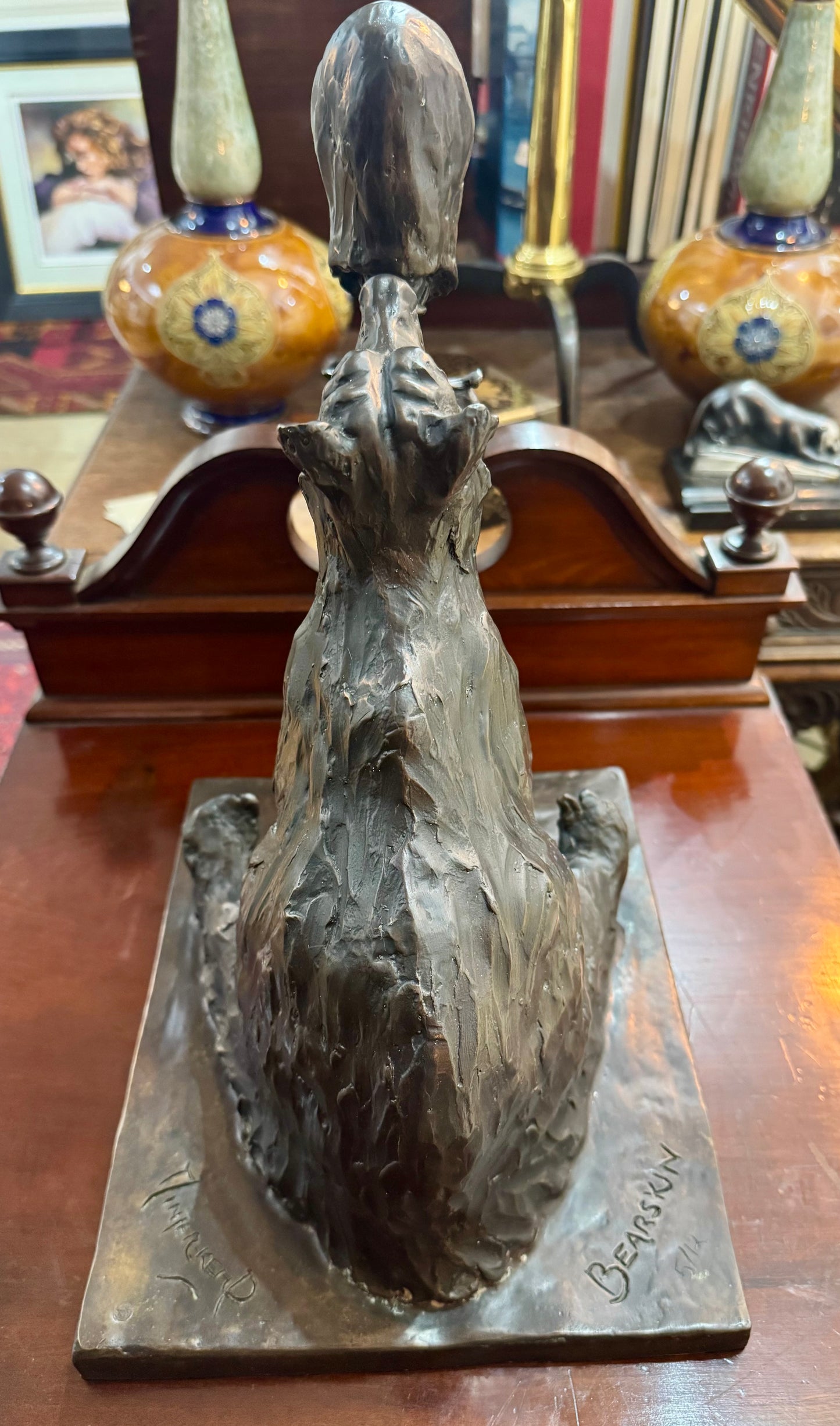 Bronze ‘Bearskin’ By Minter Kemp 5/12