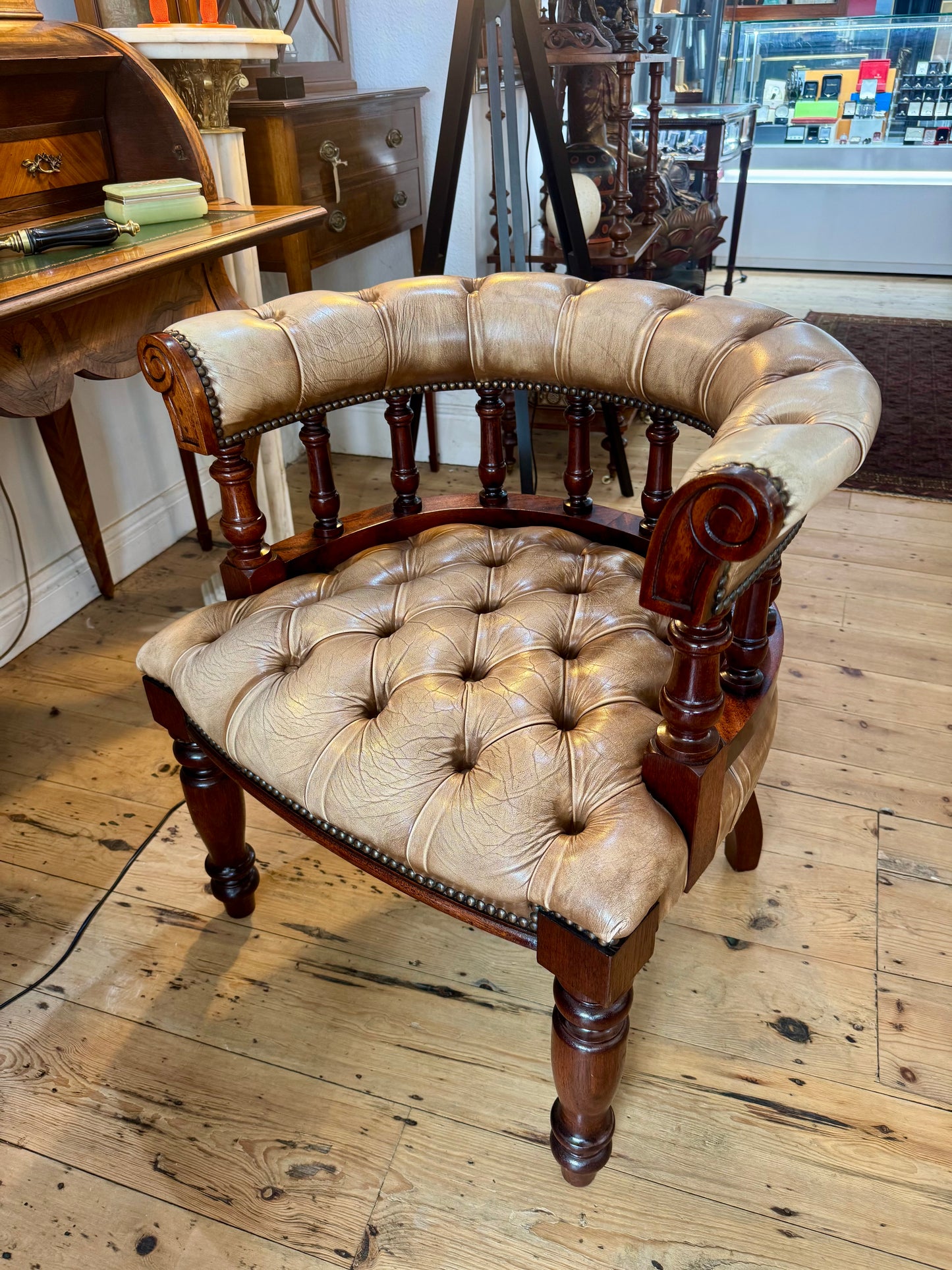 Library or Desk Chair 19th Century