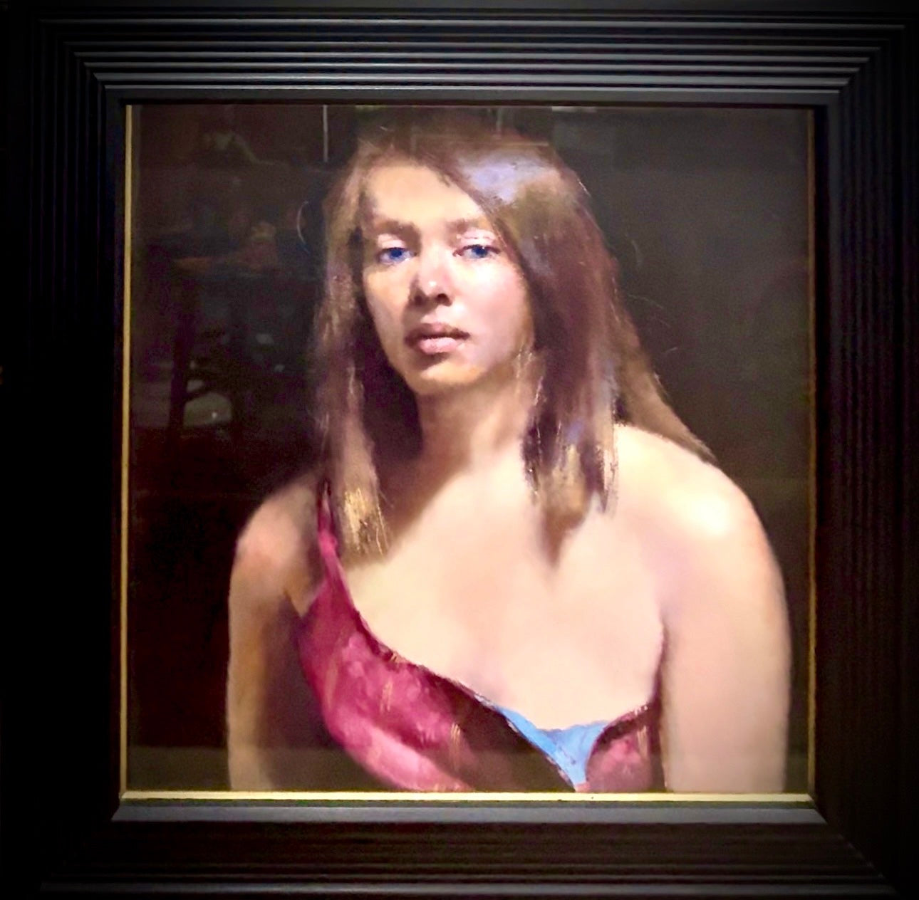 Portrait Of Angela By Robert Lenkiewicz