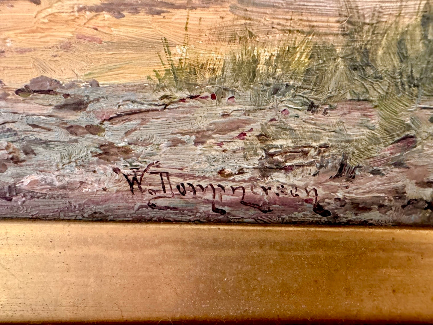 Landscape By William Raymond Dommersen