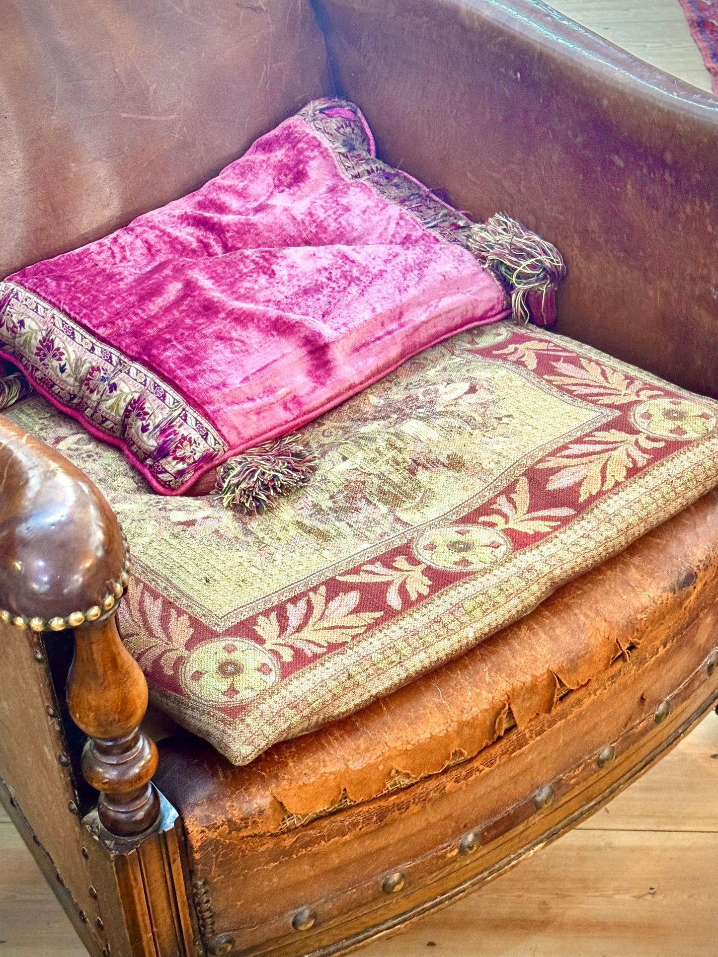 Arts and Crafts Leather Chair