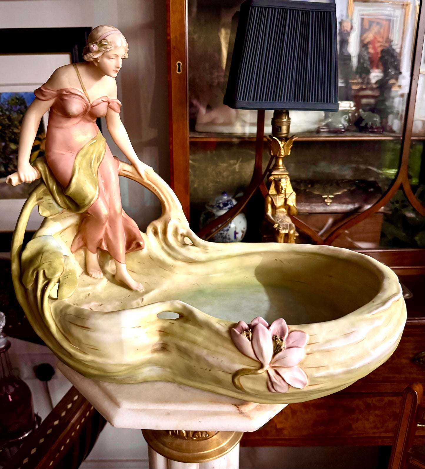 Art Nouveau Porcelain Bowl