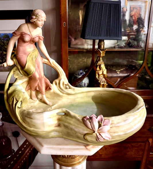 Art Nouveau Porcelain Bowl
