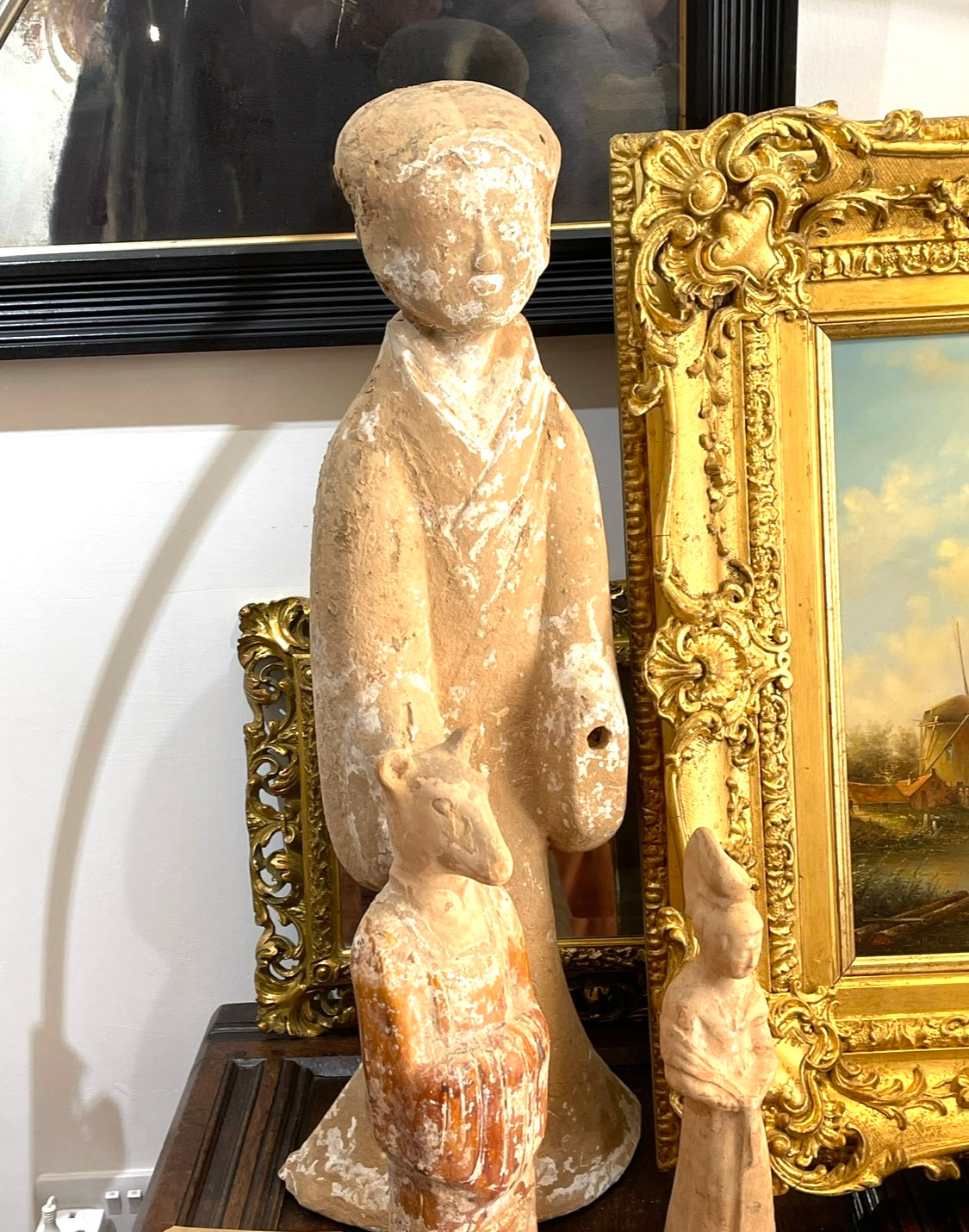 Chinese Courtesan Tang Dynasty terracotta