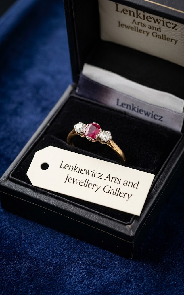 Ruby and Diamond 18ct Ring