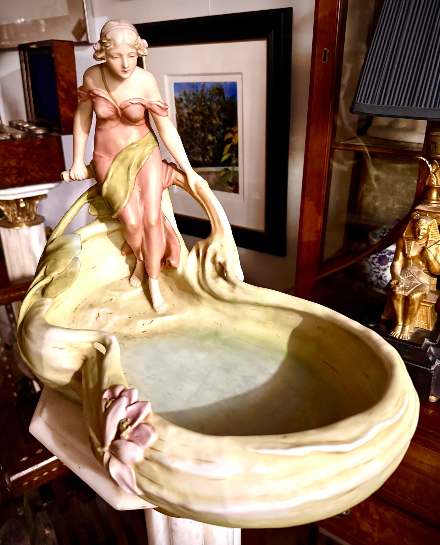 Art Nouveau Porcelain Bowl