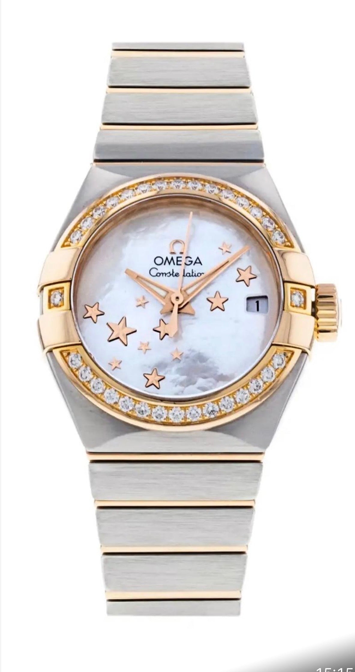 Omega Constellation Automatic Mother Of Pearl