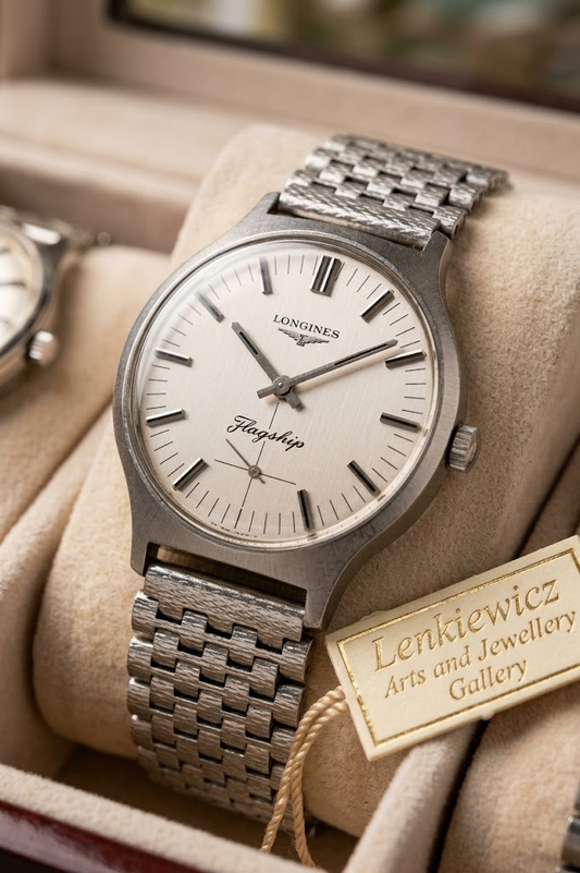 Longines Flagship sub-seconds watch