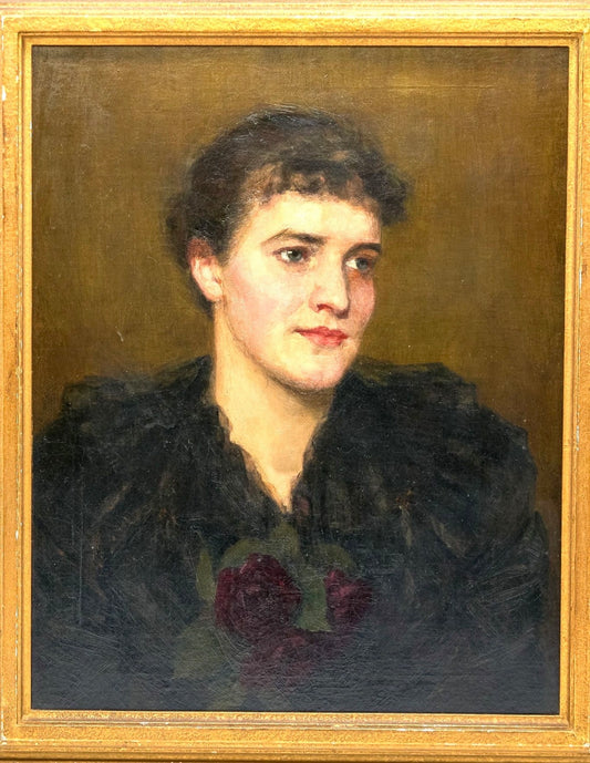 Portrait Of A Lady Circa 1920