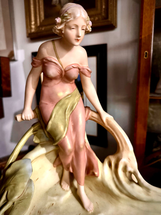 Art Nouveau Porcelain Bowl