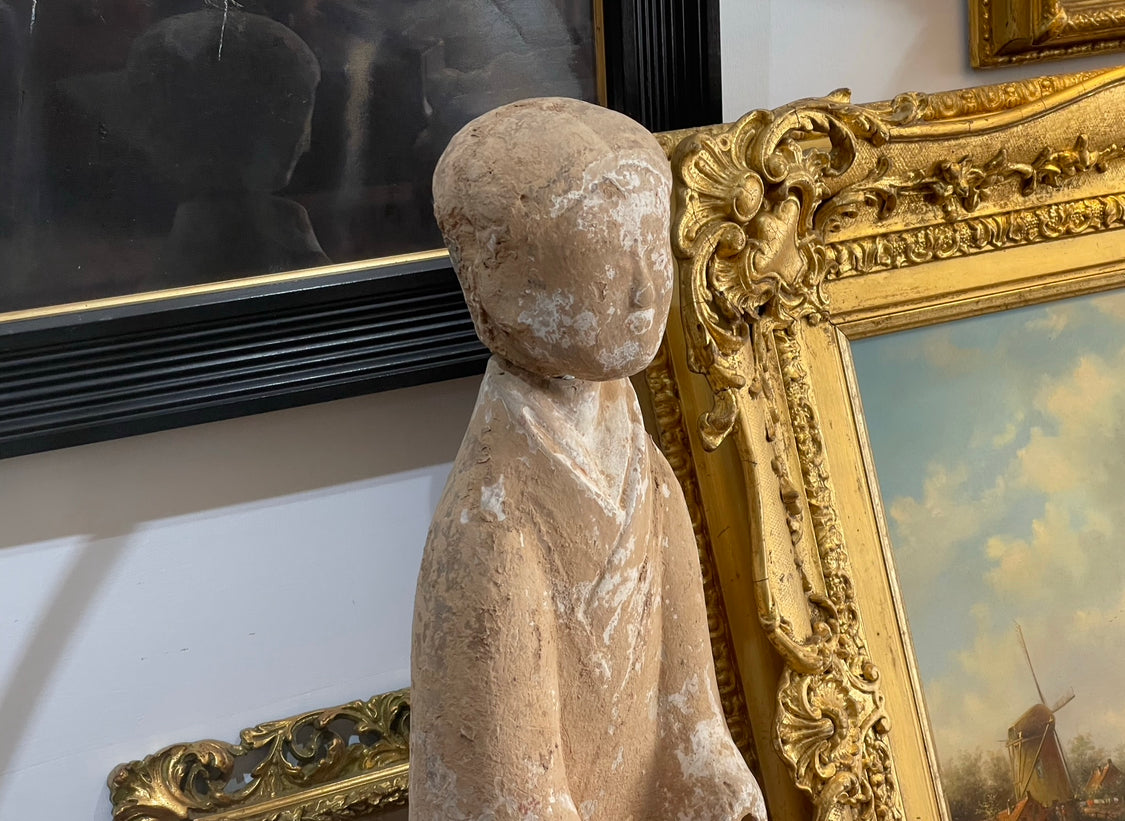 Chinese Courtesan Tang Dynasty terracotta