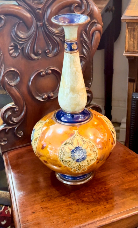 Royal Doulton Stoneware Pair Of Vases. c.1905