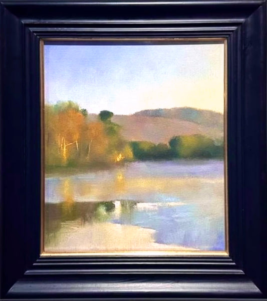 The River Yealm Landscape By Robert Lenkiewicz