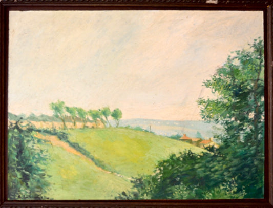 View From Garden By Robert Lenkiewicz