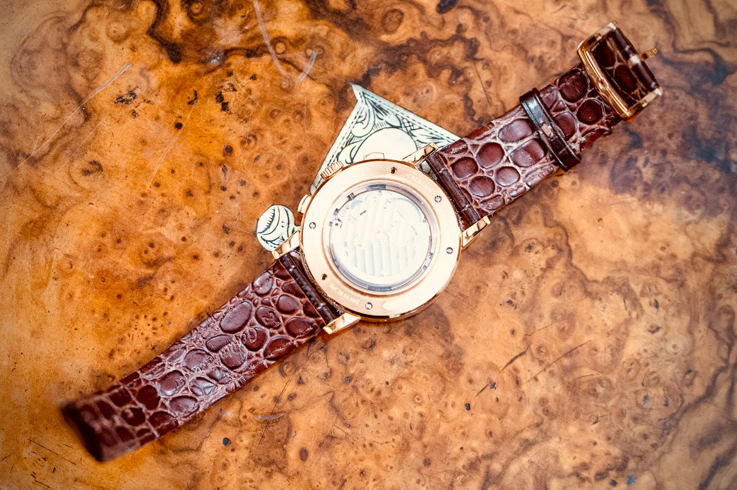 Classic Style Wrist Watch Skeleton