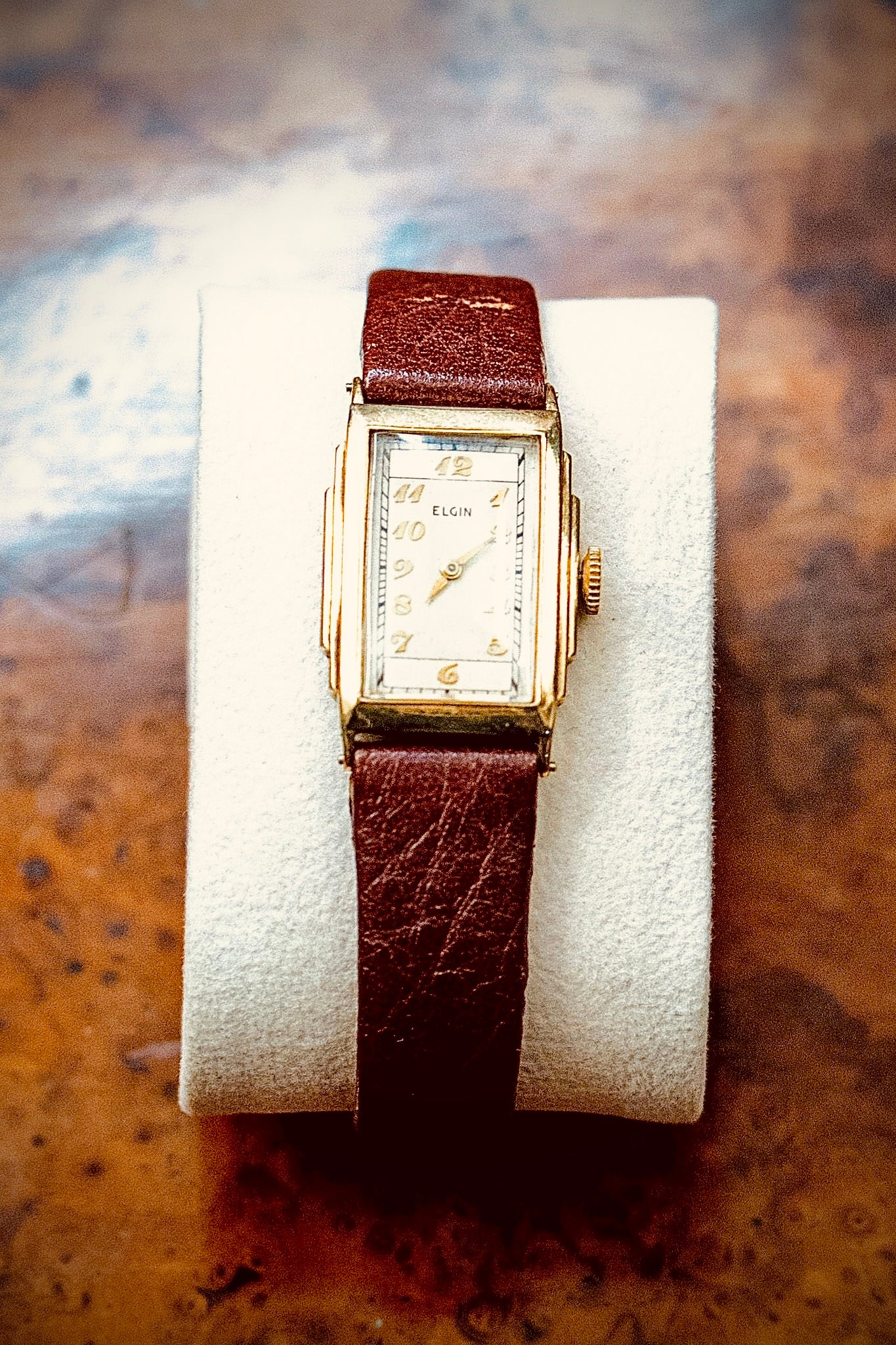 Elgin Tank Watch circa 1945