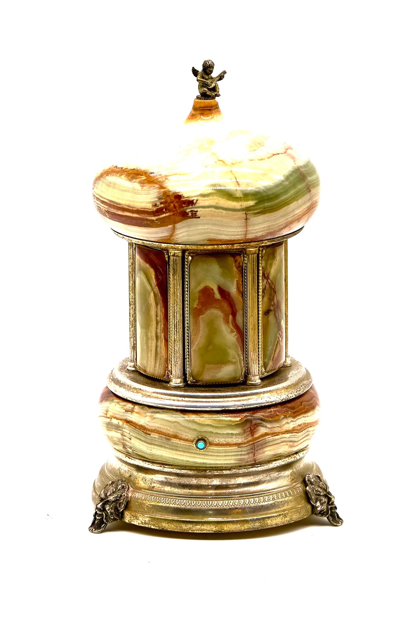 Music Box Onyx Circa 1955 Italian