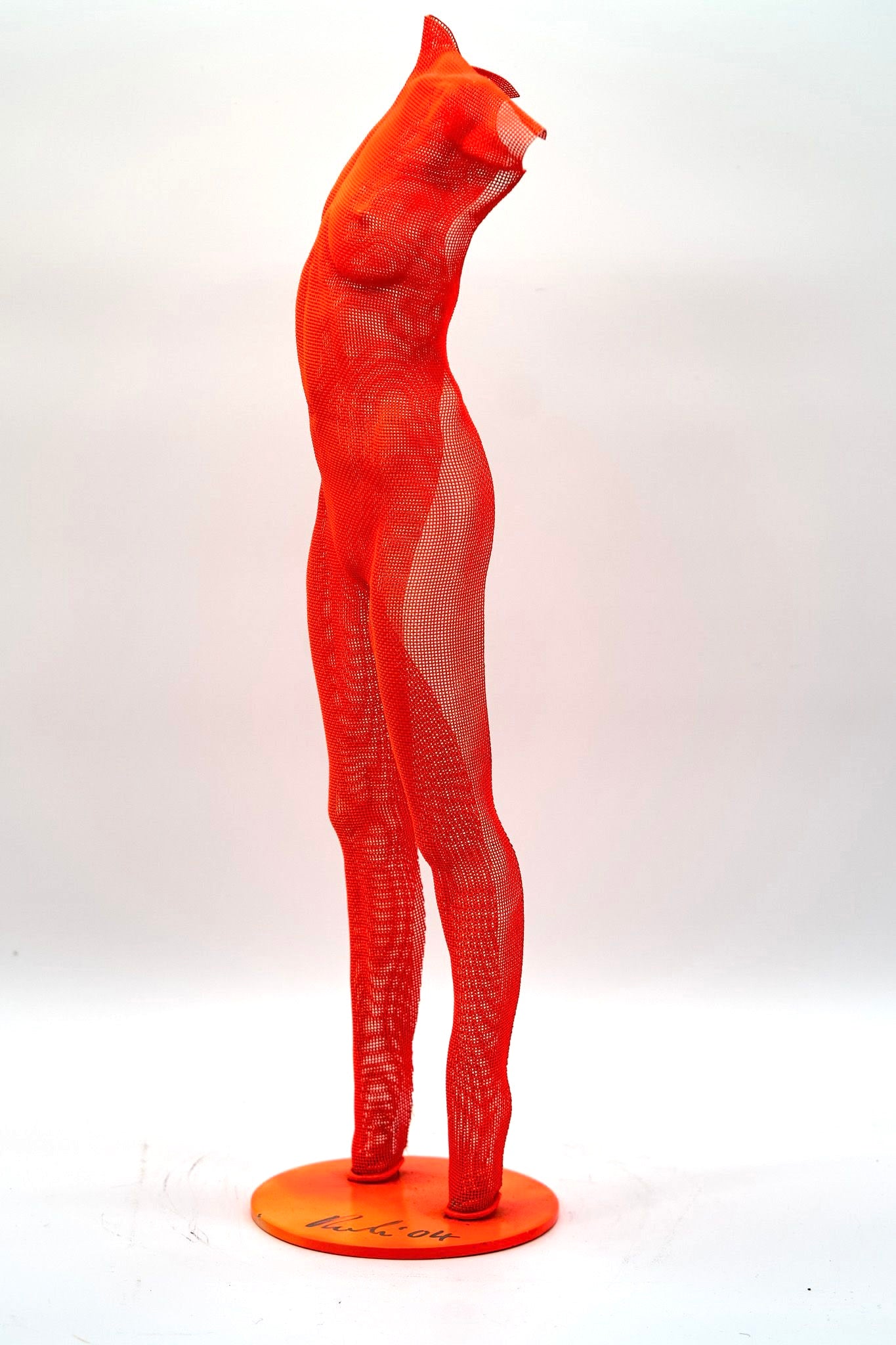 Mesh Female Sculpture By David Begbie