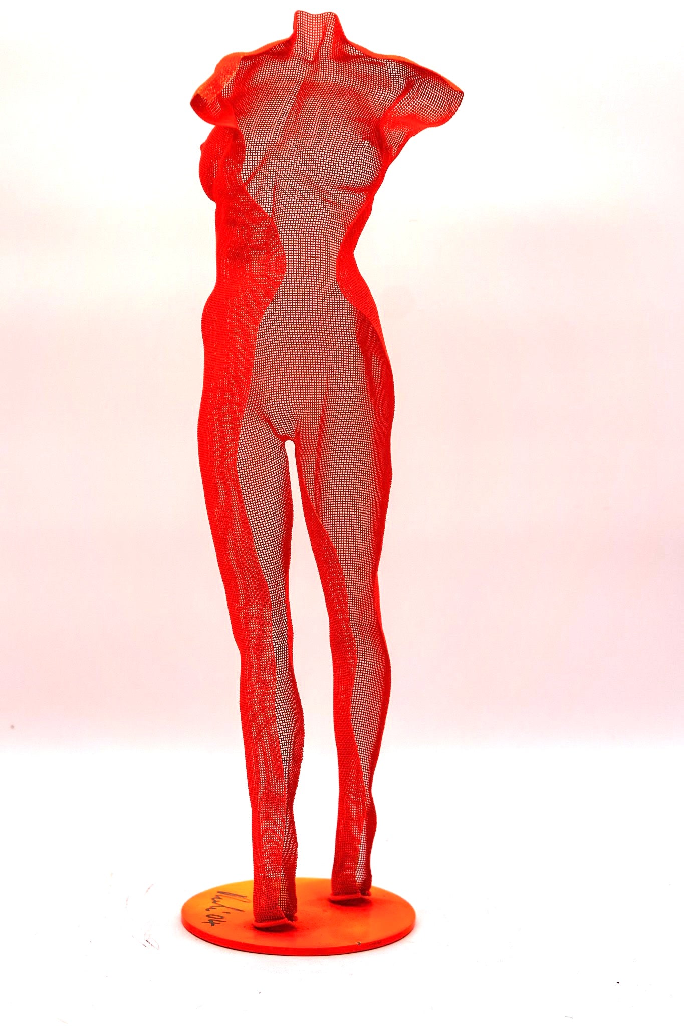 Mesh Female Sculpture By David Begbie