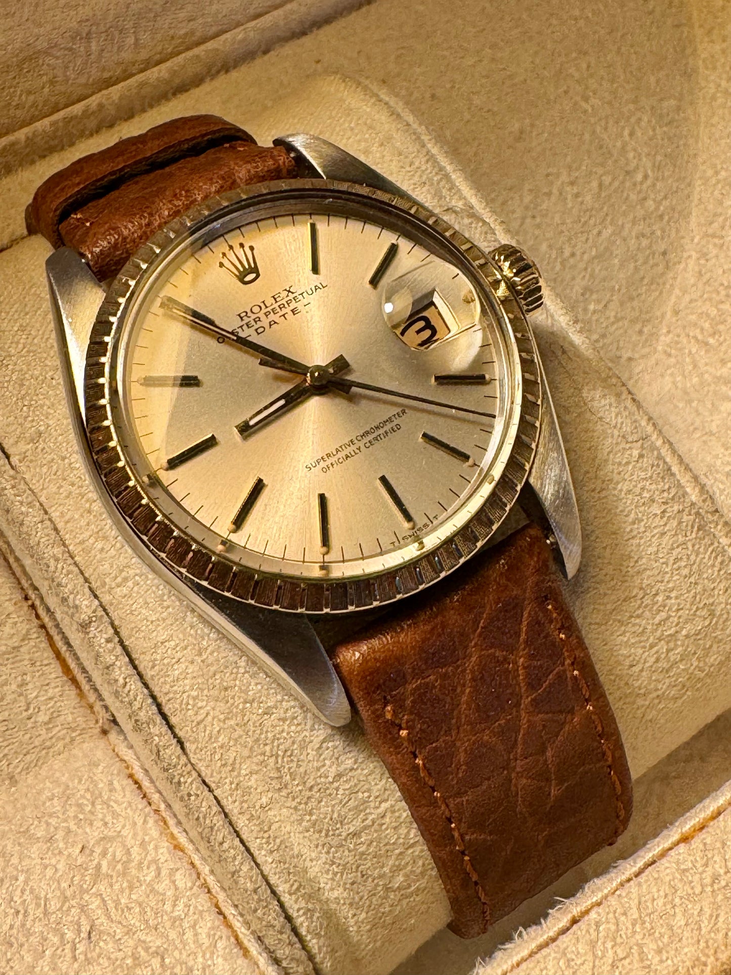 Rolex DateJust 36 Gold and Steel 16013