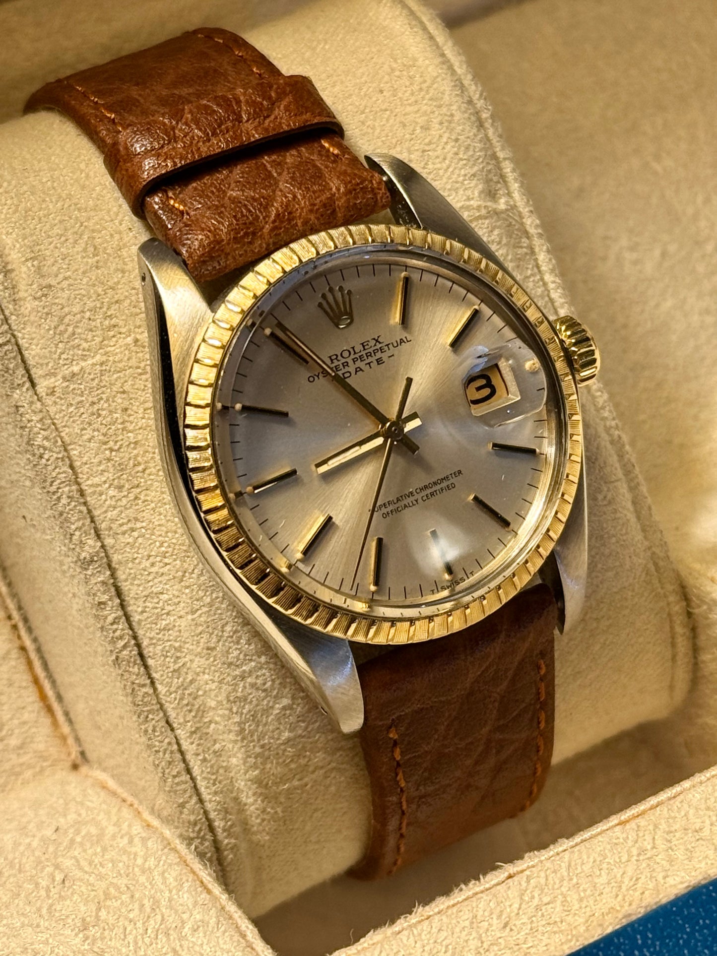 Rolex DateJust 36 Gold and Steel 16013