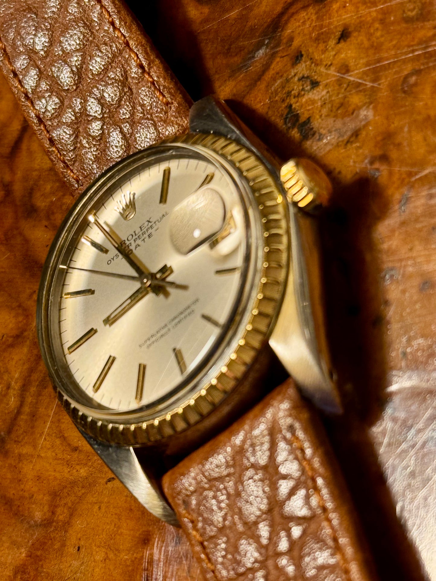 Rolex DateJust 36 Gold and Steel 16013