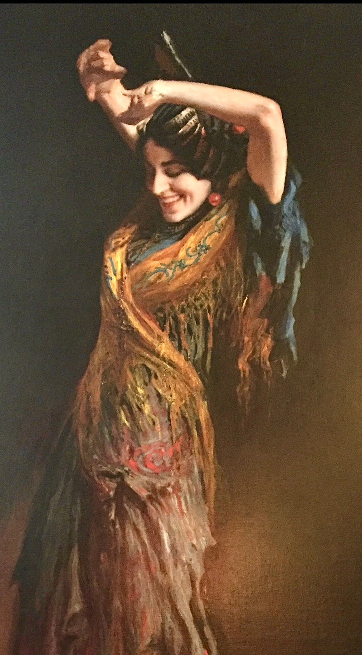 The Flamenco Dancer Leopold Schmutzler (German, 1864-1941)