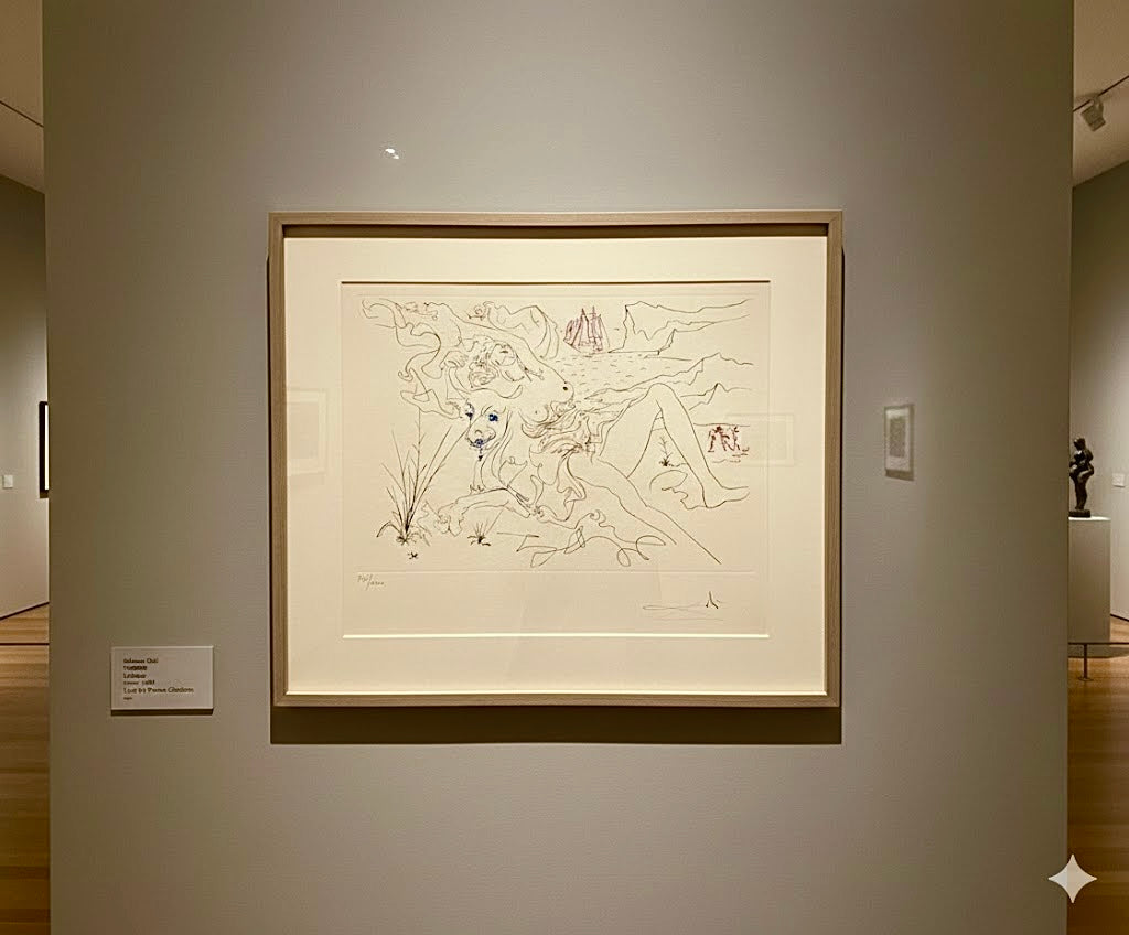 Europa and the Bull By Salvador Dali