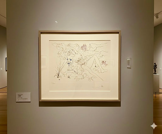 Europa and the Bull By Salvador Dali