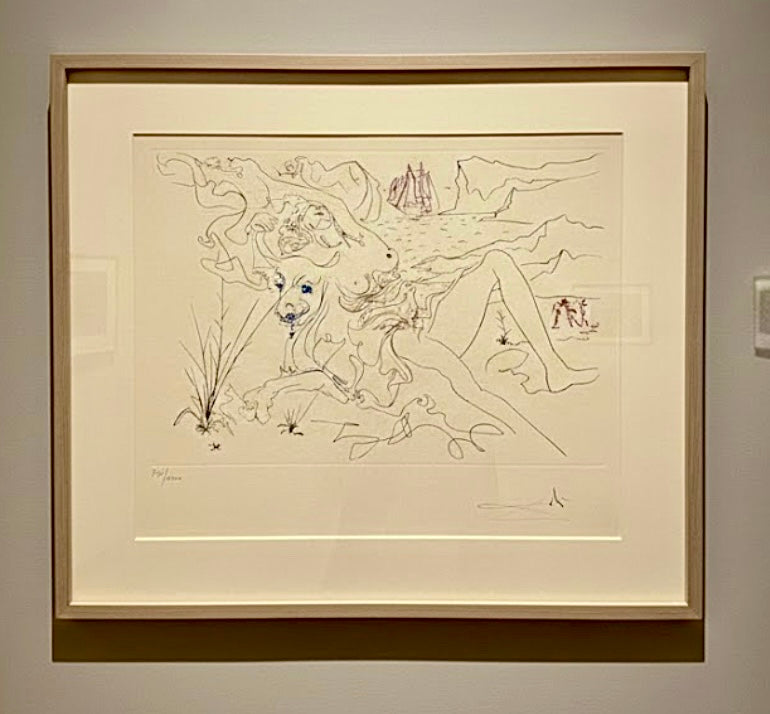 Europa and the Bull By Salvador Dali