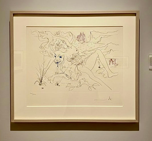 Europa and the Bull By Salvador Dali