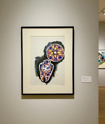 Study of Stain Glass By Robert Lenkiewicz