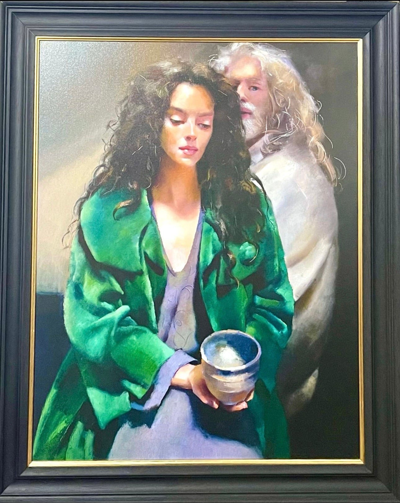 Anna With Painter With Bowl. Limited Edition