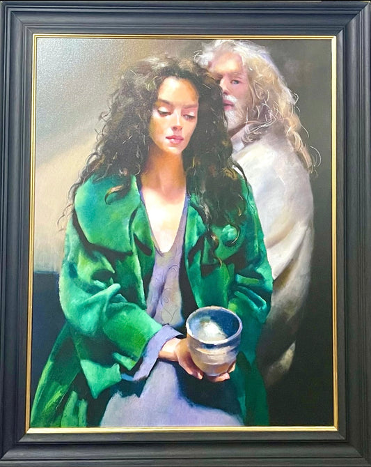 Anna With Painter With Bowl. Limited Edition