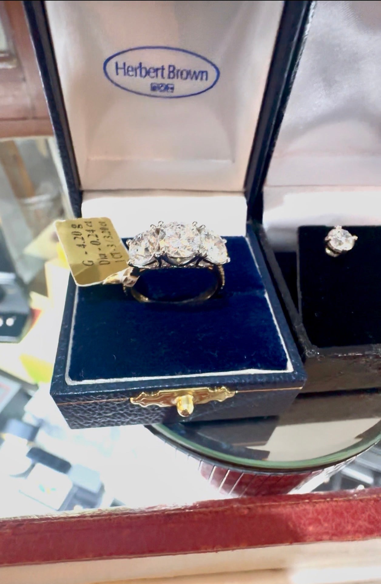 Diamond Trilogy Ring 18ct (3.20 Carats)